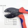 Alicate crimpador de terminal tubular ilhos de fio 10 a 35mm LY-1035GF