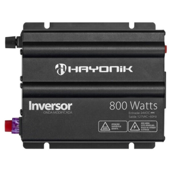 Inversor Hayonik 800w 24v 127v Onda Modificada Série Pw