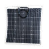 Módulo / painel / placa Solar Fotovoltaica 80w Flexível Mono modelo 01 tamanho 66x69cm